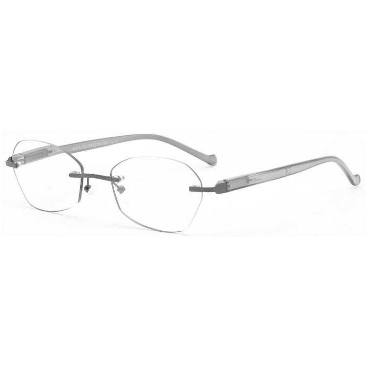 Dachuan Optical DRM368018 China Supplier Rimless Metal Reading Glasses With Special shape (13)